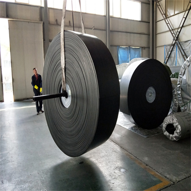 Correias transportadoras de algodão resistentes ao frio para mineração subterrânea